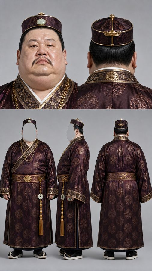 富贵路人 · 主人设图