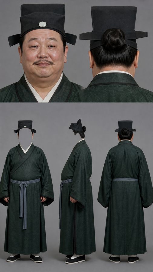 官员甲、乙（醉春楼被查的官员） · 主人设图