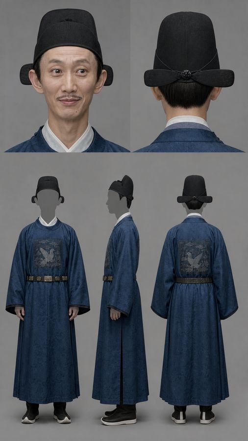 马文忠（科举副考官） · 主人设图