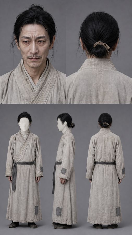 赵高义（赵高仁双胞胎替身） · 主人设图